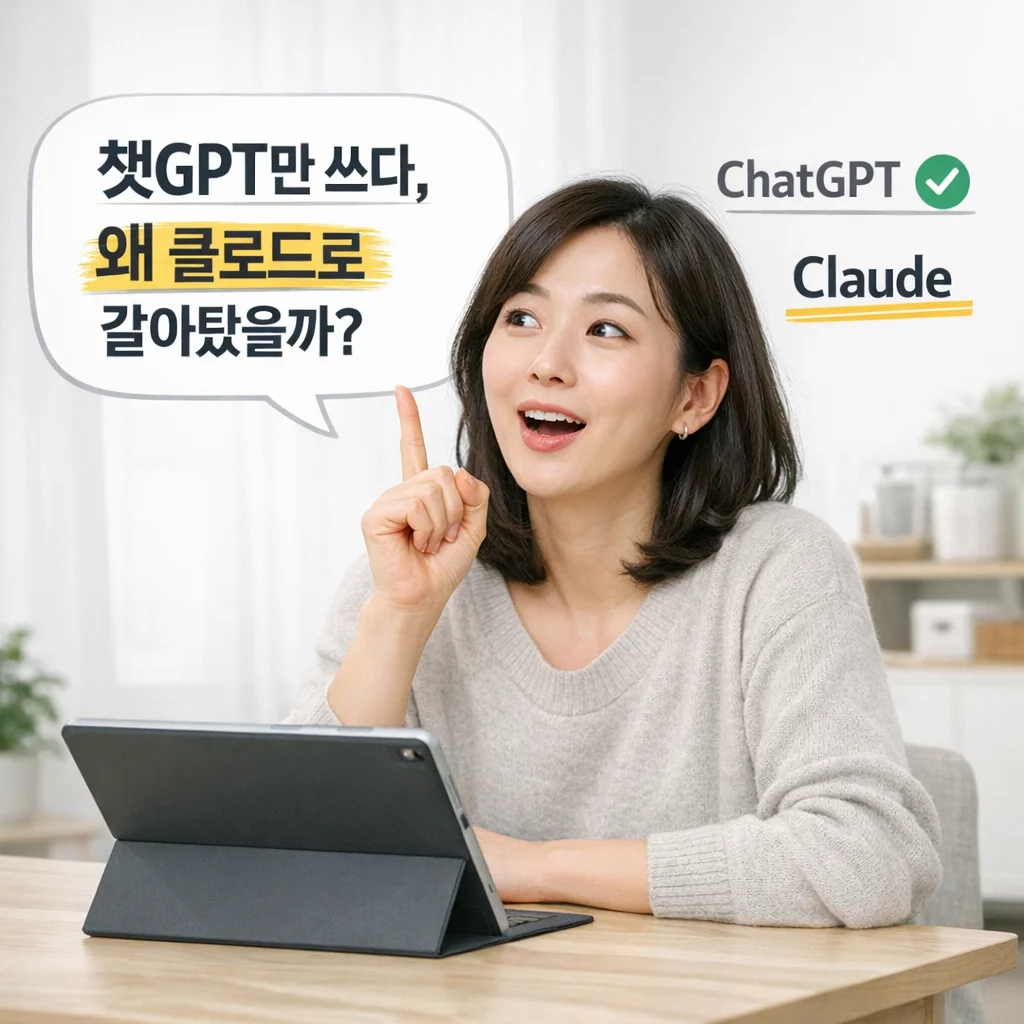 챗GPT만 쓰던 사람이 클로드로 갈아탄 이유 (비교 리뷰)