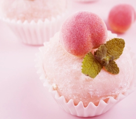 한국의 떡 종류 복숭아떡