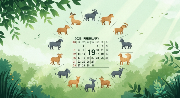 2026년 2월19일 오늘의 운세