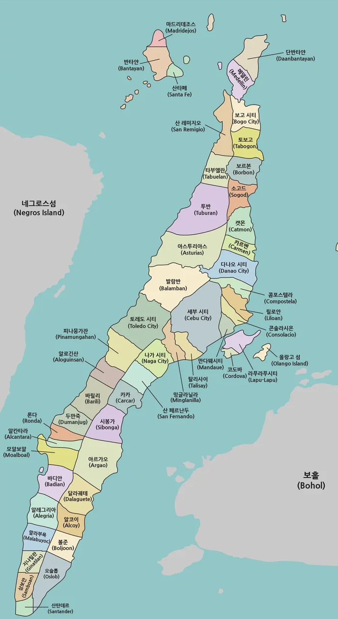 세부지도 사진