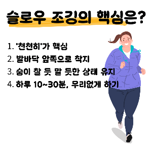 슬로우 조깅 방법과 효과