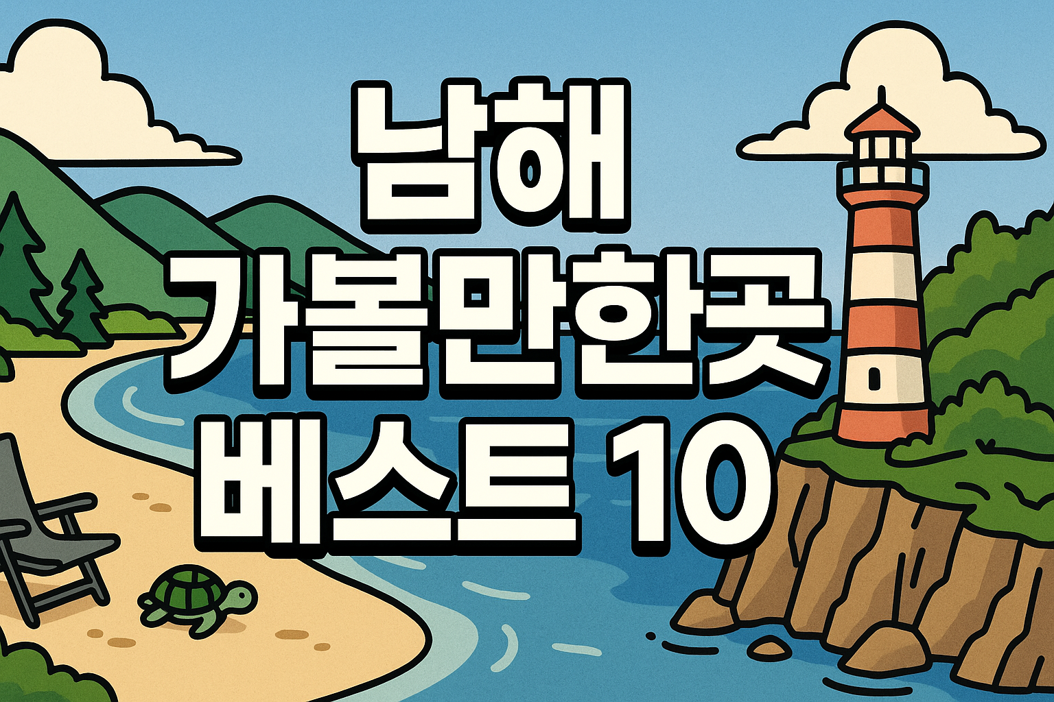 남해 가볼만한곳 베스트10