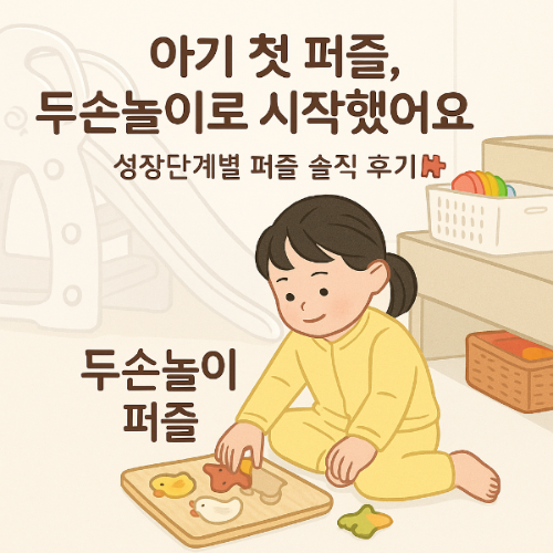 [육아템 리뷰] 두돌 아기 첫 퍼즐 추천! 두손놀이 성장단계별 퍼즐 솔직 후기