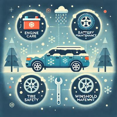 필수로 알아야 할 겨울철 차량 관리법: 엔진부터 타이어까지 완벽 가이드