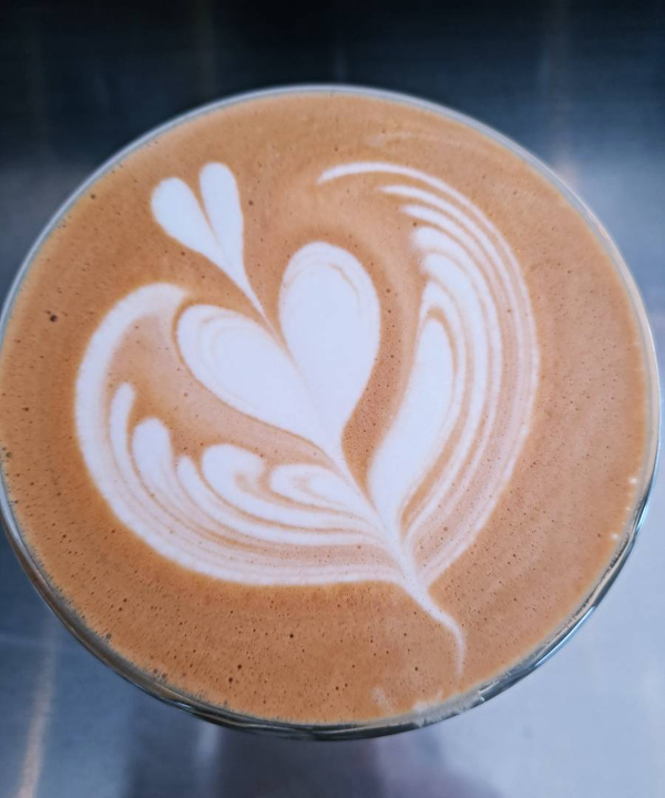 라떼아트 윙튤립 두번째