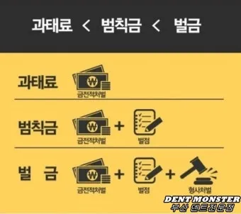 범칙금과 과태료의 차이한눈에 비교하기로_15