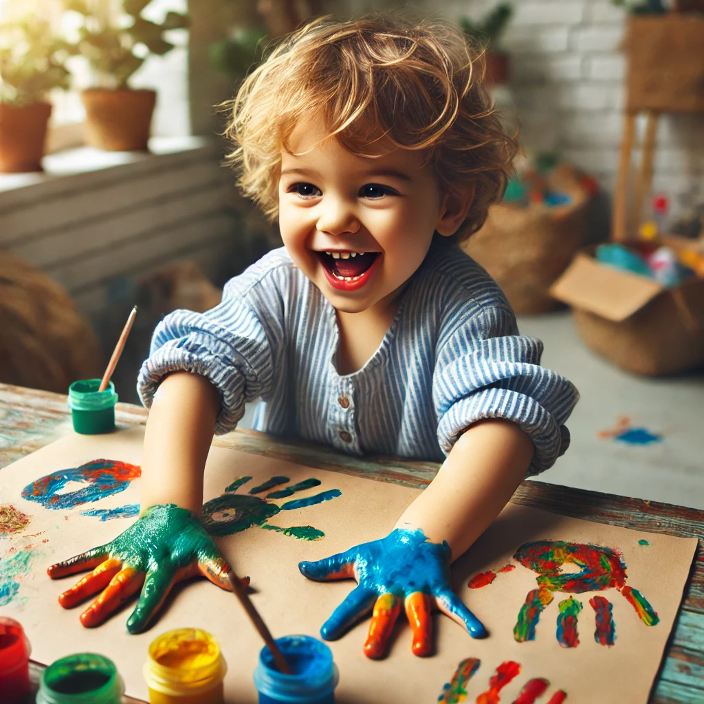 손가락 그림 그리기