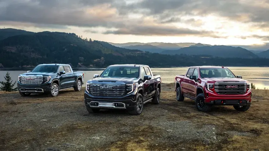 GMC 시에라 모델들