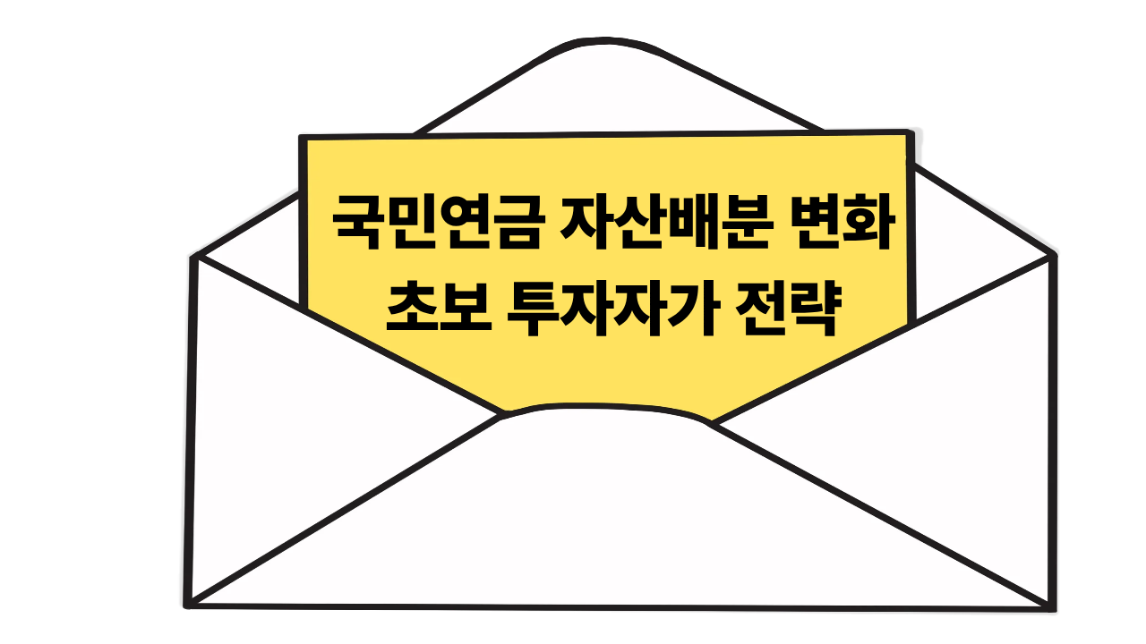 국민연금 자산배분 변화, 초보 투자자가 지금 바로 실천해야 할 포트폴리오 전략