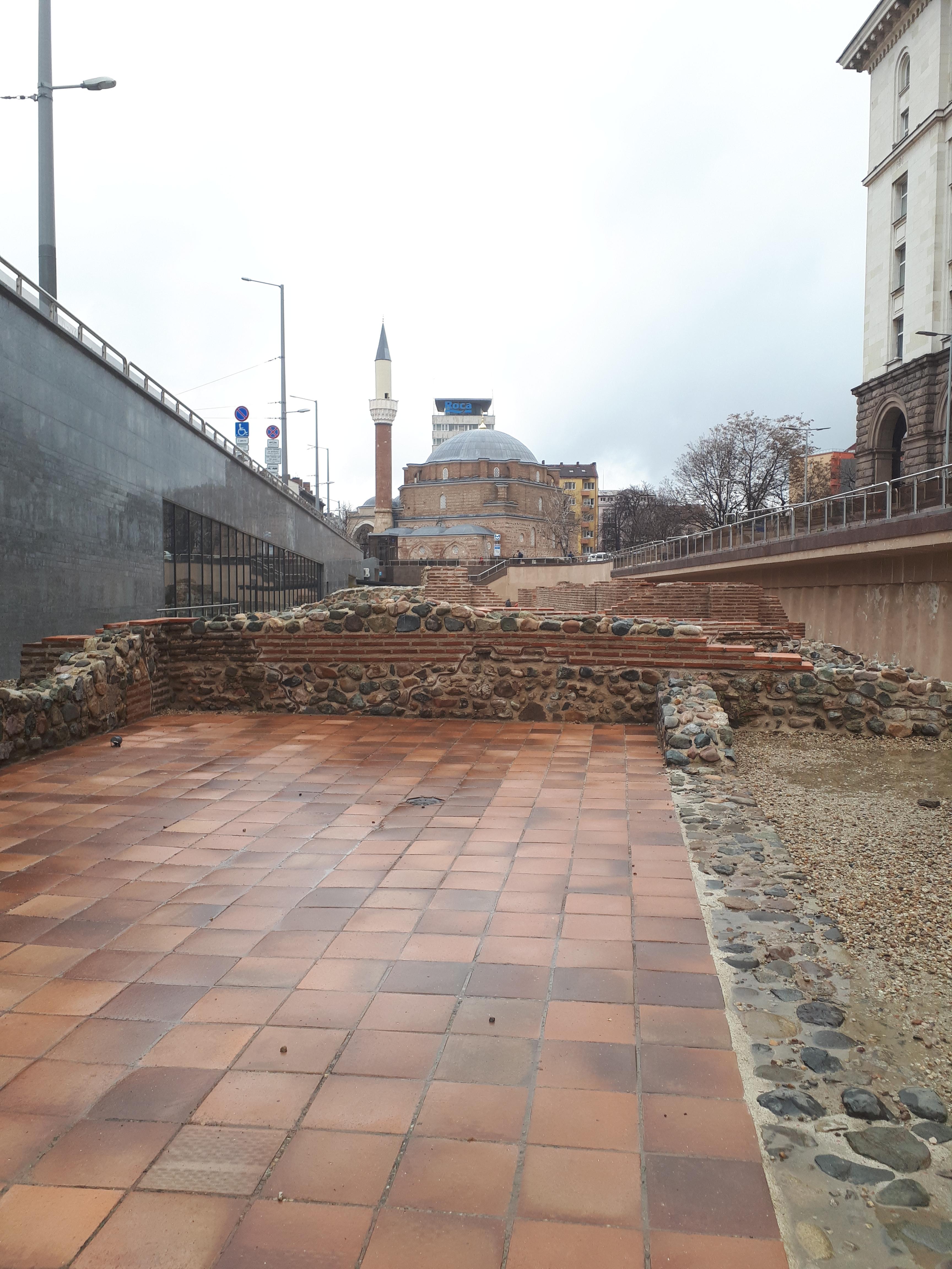 불가리아 소피아 세르디카 유적지 일부