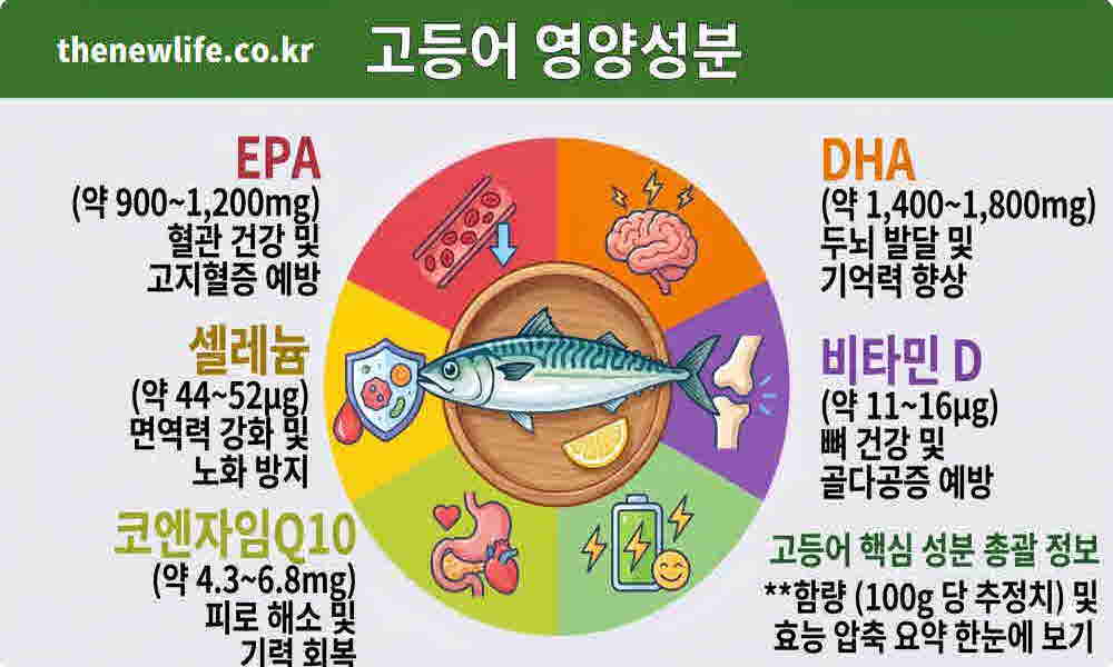고등어 효능 영양성분