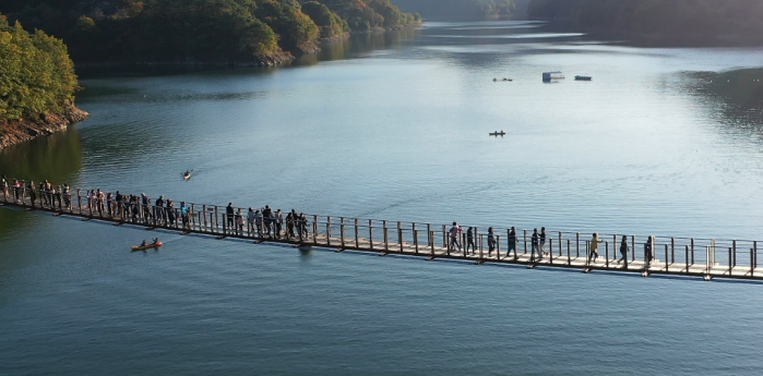 옥순봉 출렁다리 정보 안내
