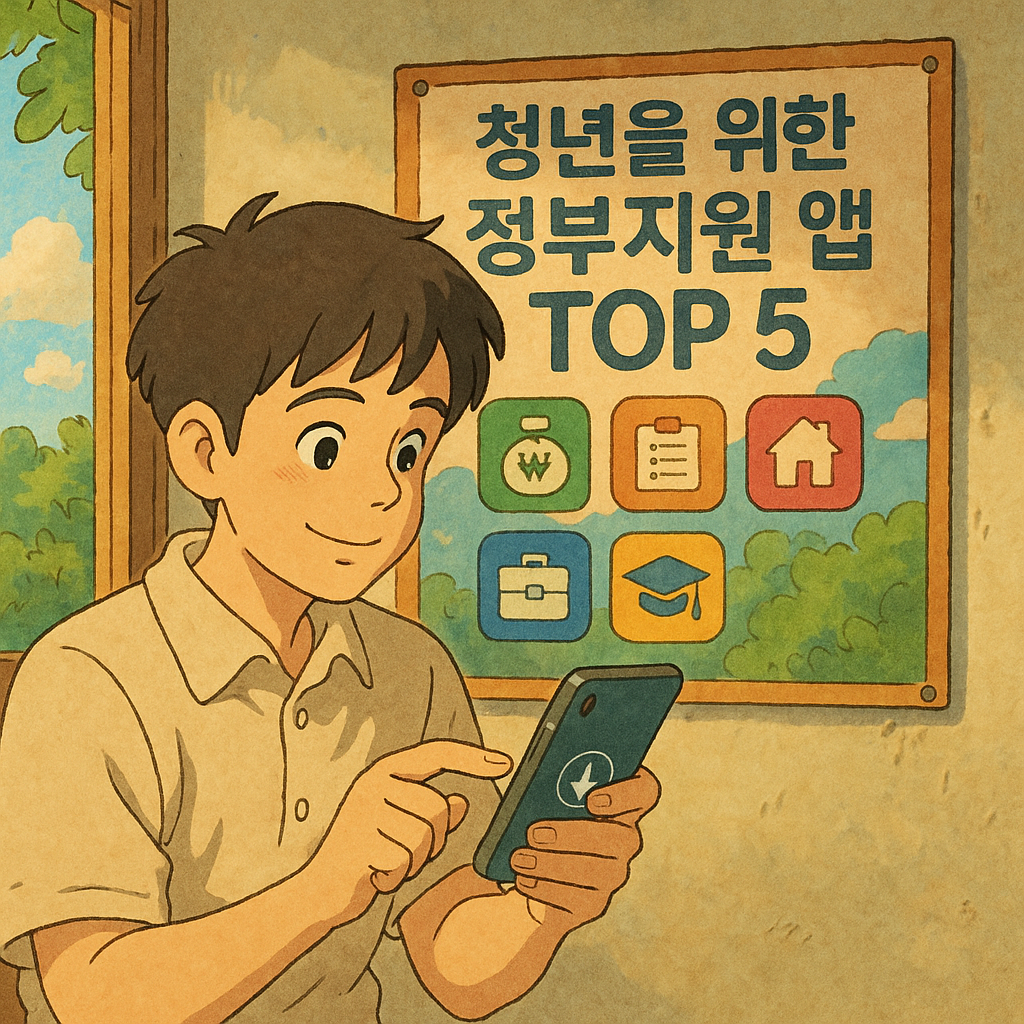 청년을 위한 정부지원 앱 TOP5 &ndash; 꼭 설치해야 할 필수앱