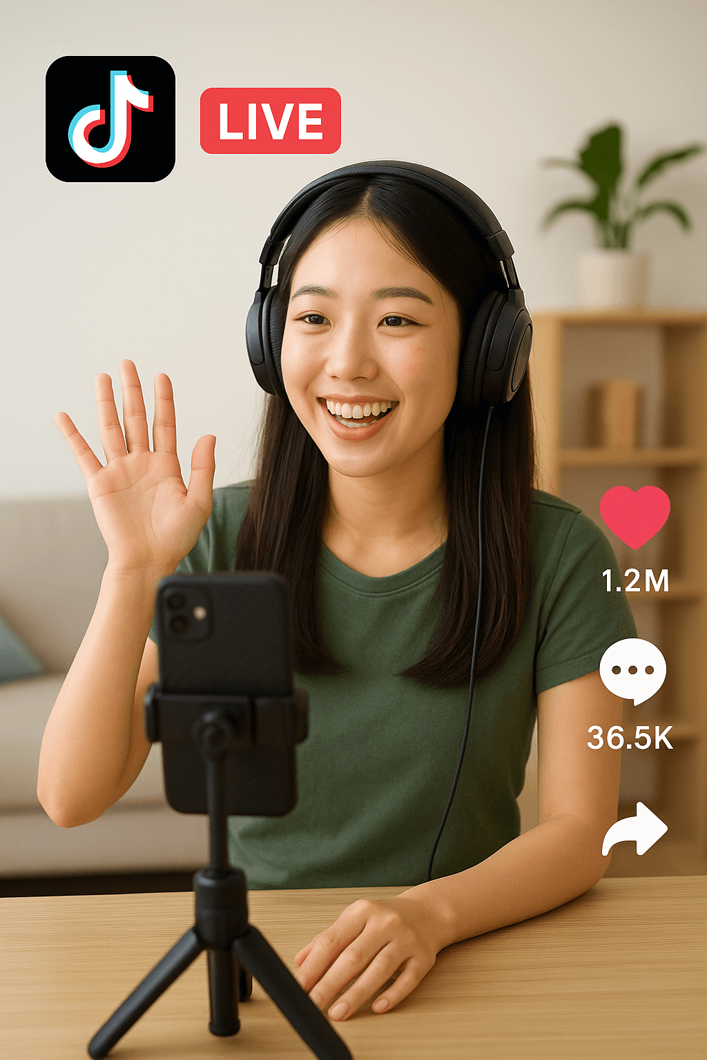 틱톡 라이브방송 1달 후기 (수익, 후원)