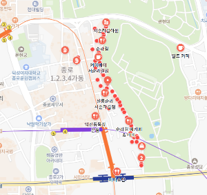 서울 종로구 서순라길 인근 주차장 TOP 5