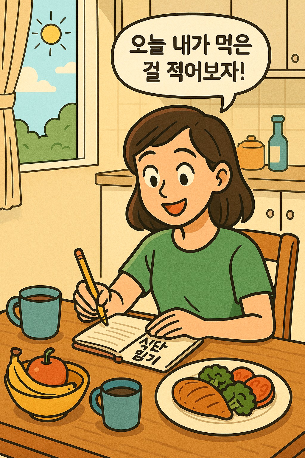 식단 일기 작성 및 장점