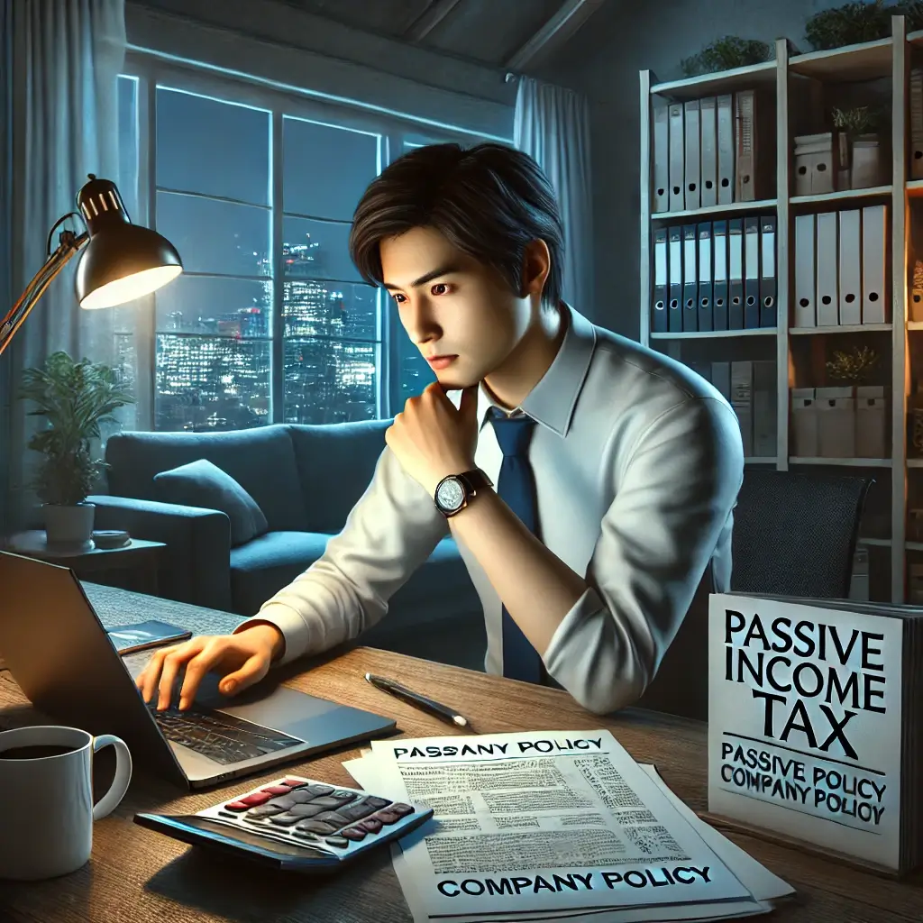 패시브 인컴 세금과 회사 규정 완벽 가이드