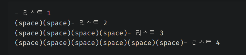 중첩 리스트