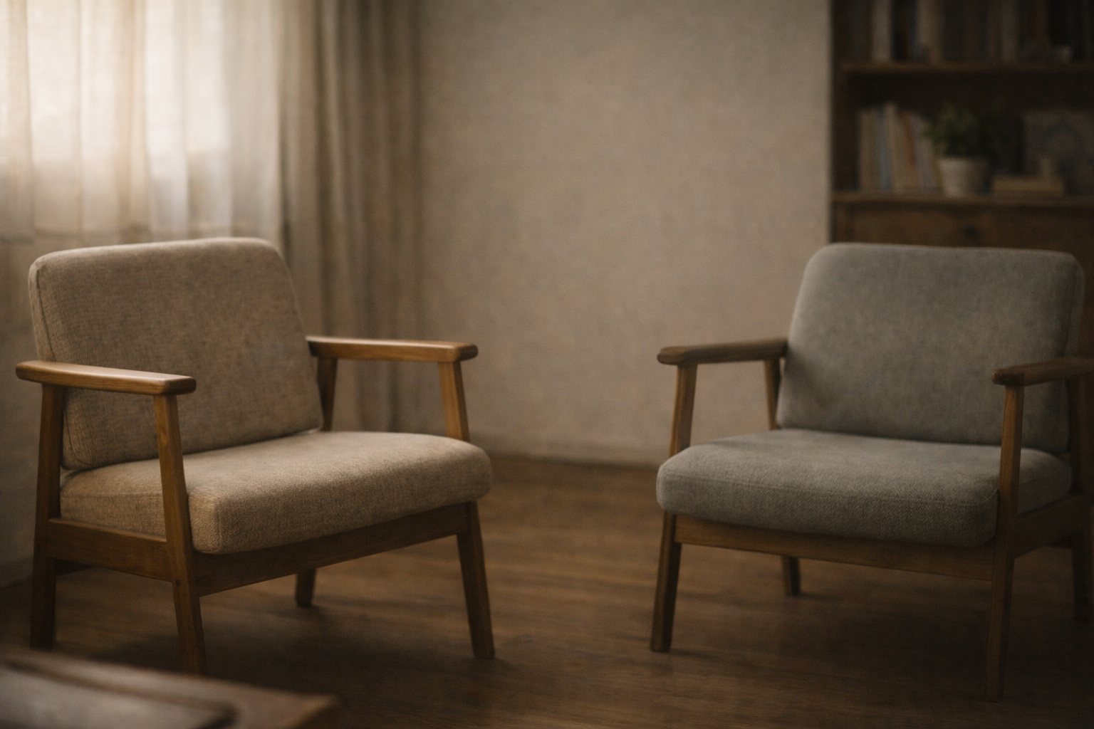 열려 있지만 닫히지 않은 상태