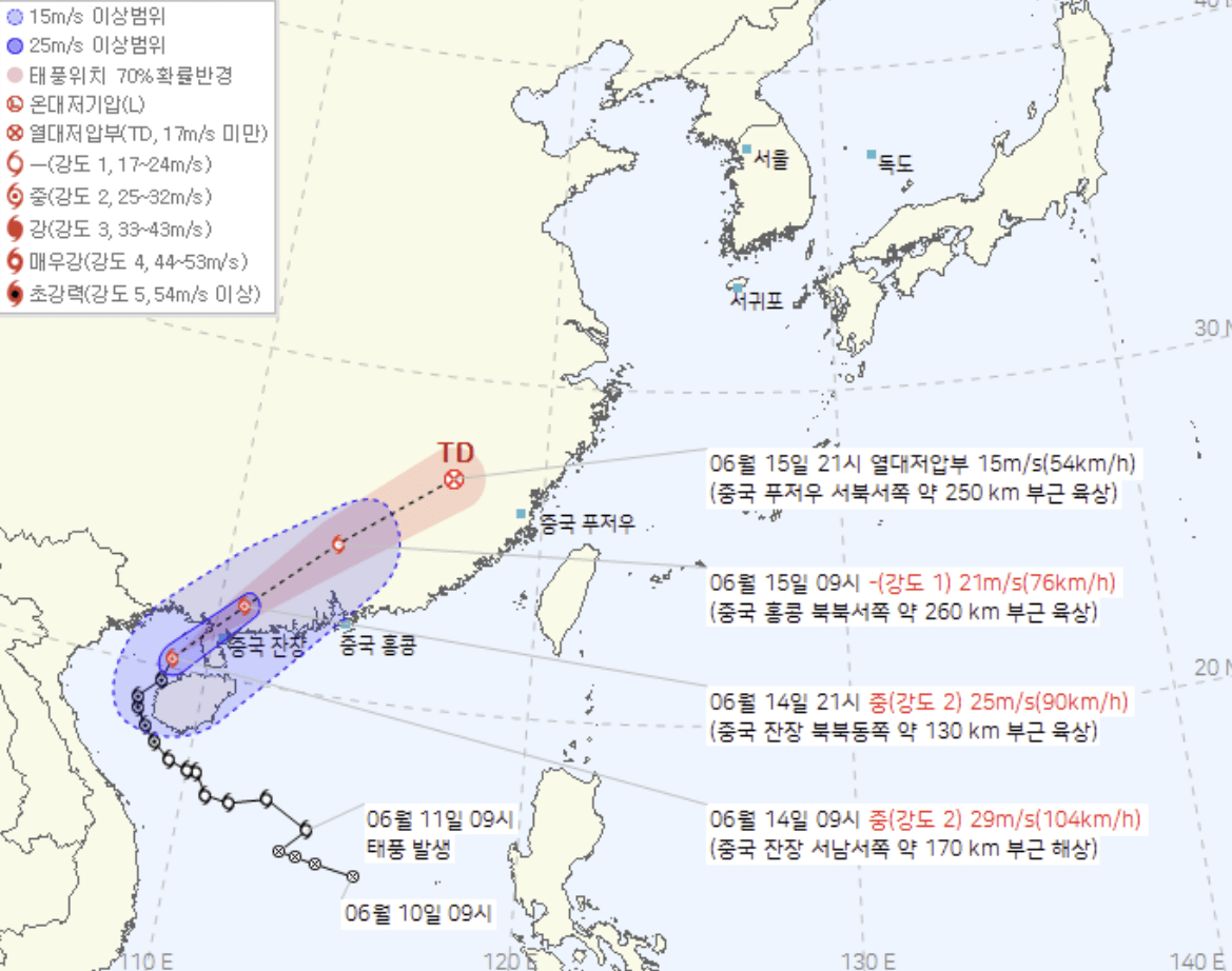 태풍 우딥