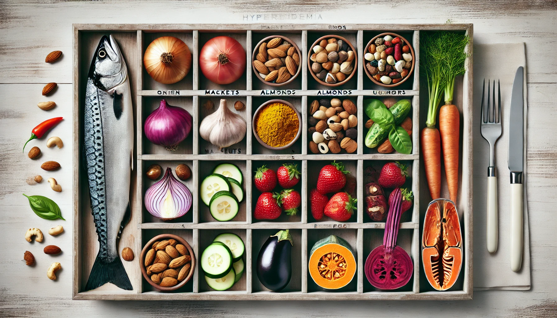 고지혈증과 관계된 음식사진