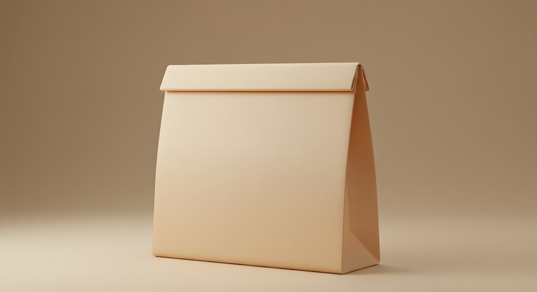 Cardboard box.