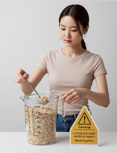 귀리 섭취시 주의사항