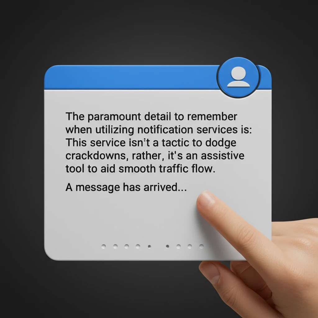 남동구 주정차 단속 과태료 예방 알림..