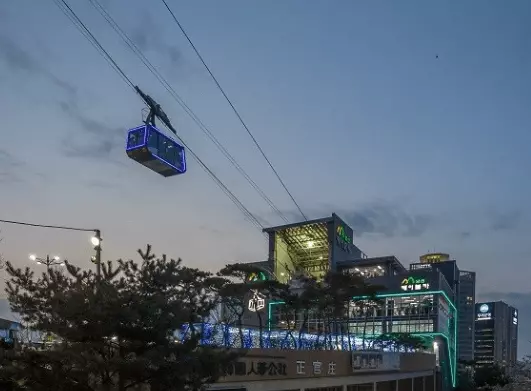 남산-케이블카-야경