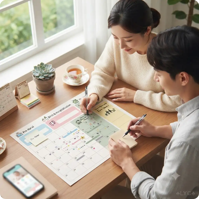배우자 출산휴가 20일 일정 구성
