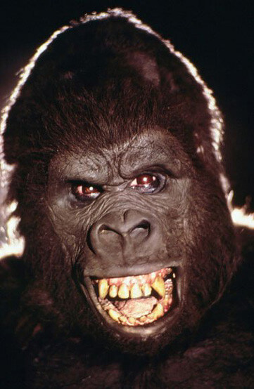 킹콩이 포효하는 모습