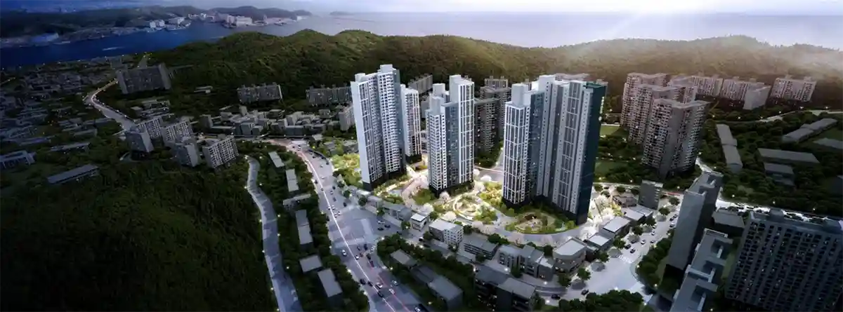 다대3구역-재건축-조감도-692세대아파트