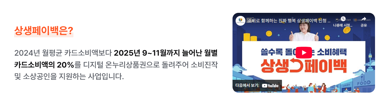 상생페이백 정의