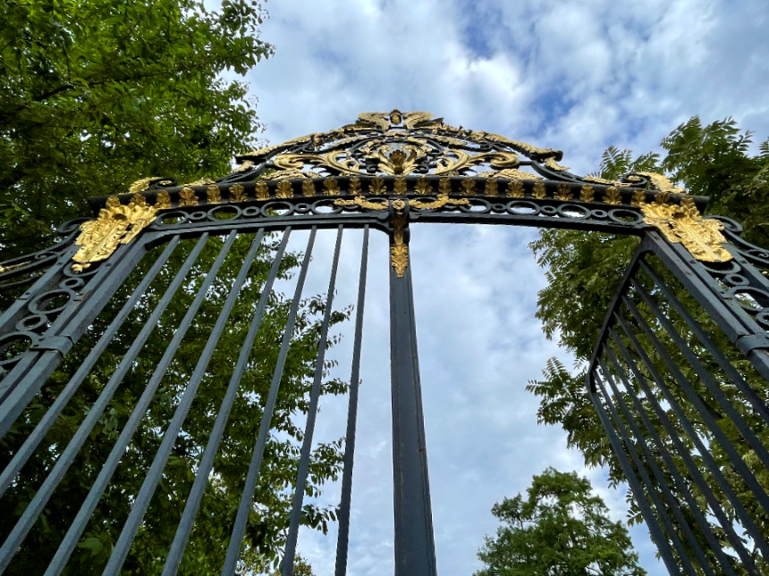 보르도 식물원 메인 출입구