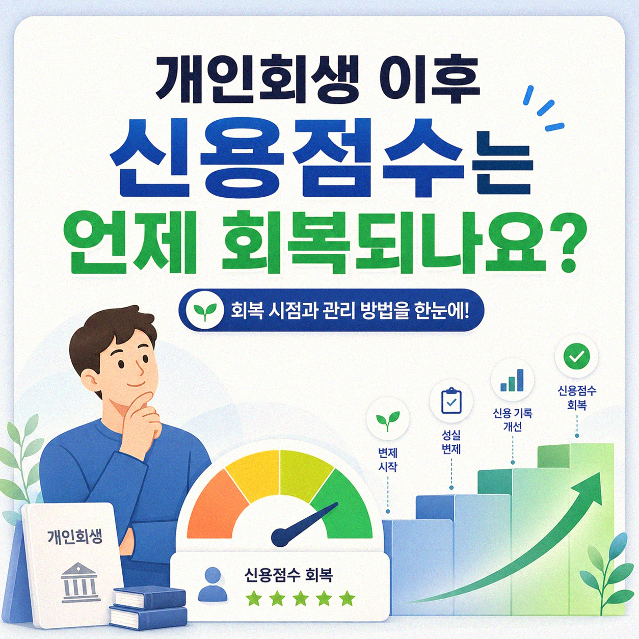 개인회생 후 신용 점수 언제 회복될까