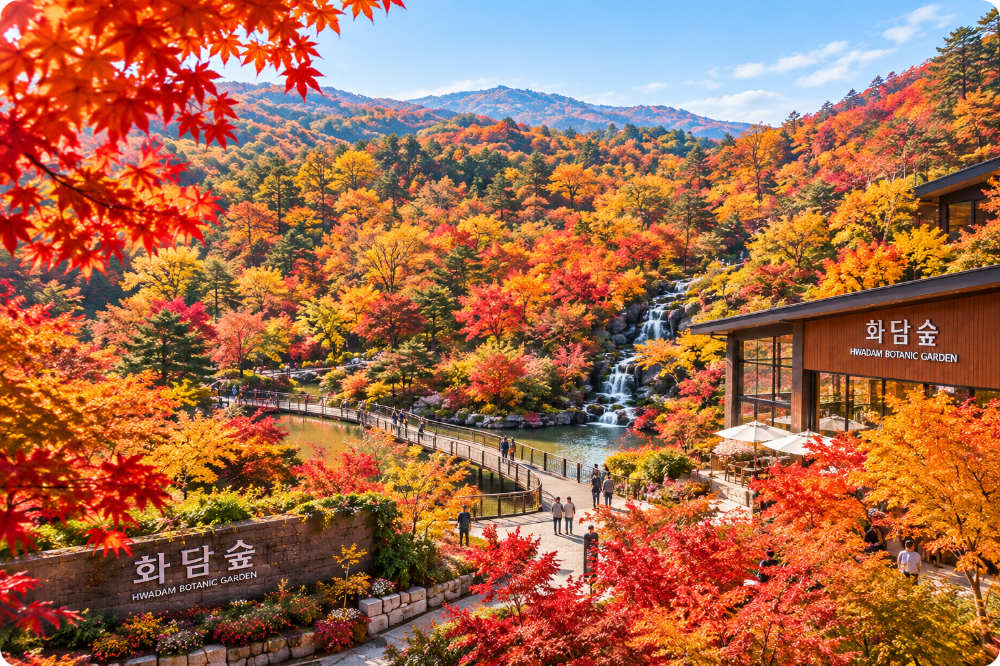 화담숲 ai 이미지