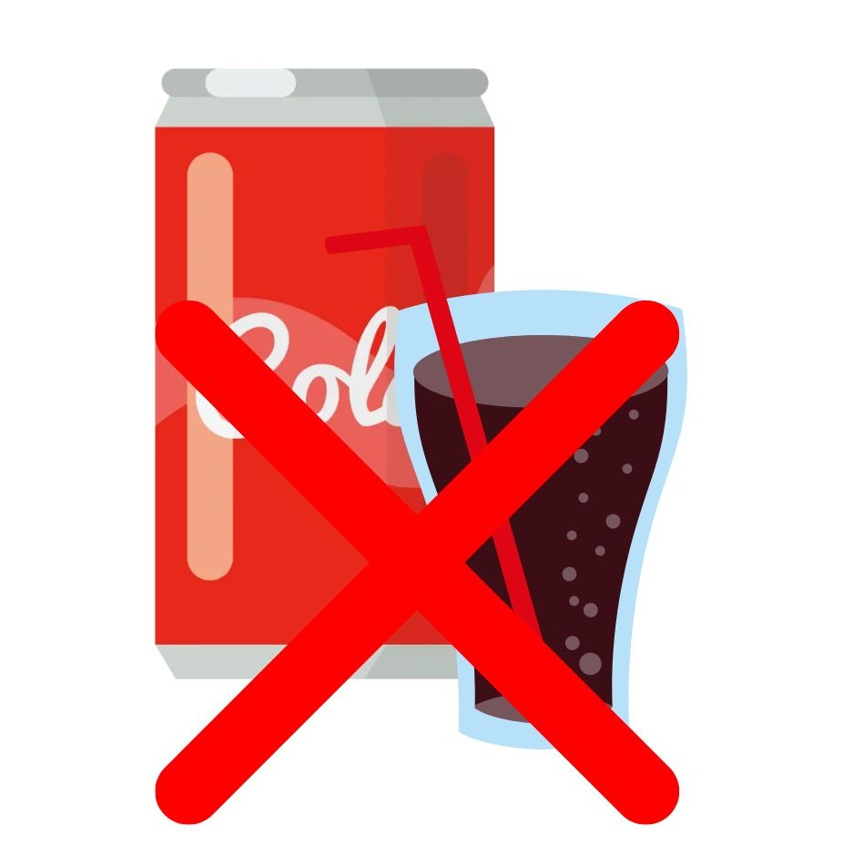 탄산음료 금지 이미지