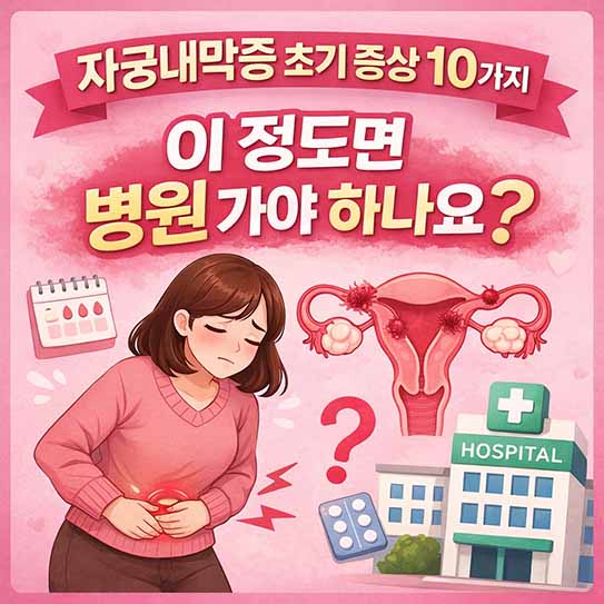 자궁내막증 초기 증상, 자궁내막증 증상, 자궁내막증 진단, 생리통 자궁내막증, 자궁내막증 치료, 골반통 원인, 불임 자궁내막증, 자궁내막증 합병증, 여성 건강, 산부인과 검진