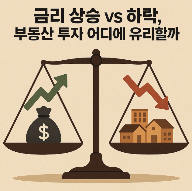 금리 상승 vs 하락, 부동산 투자 어디에 유리할까 관련 이미지