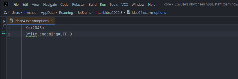 -Dfile.encoding=UTF-8