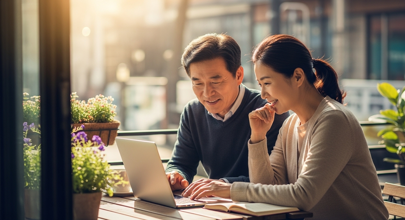 50대 부부 여행 일정 작성