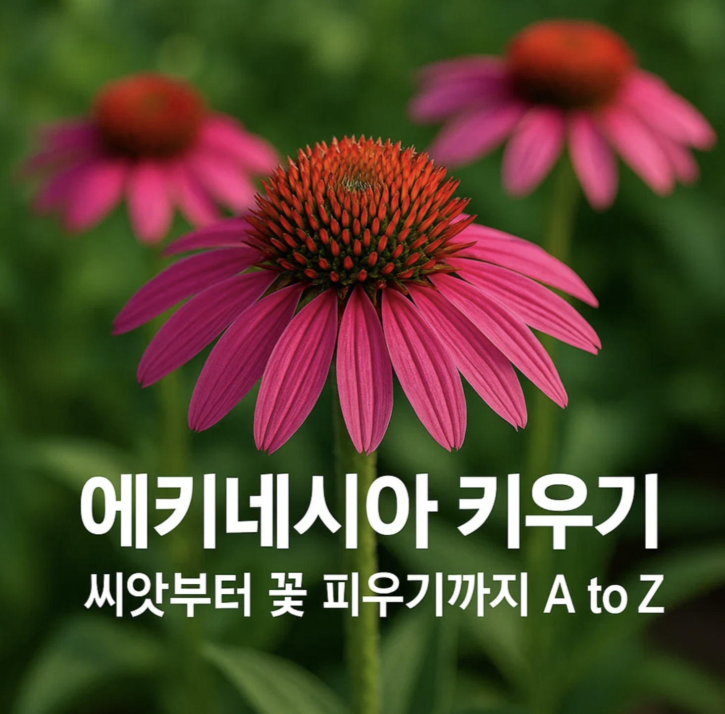 에키네시아 키우기, 씨앗부터 꽃 피우기까지 A to Z