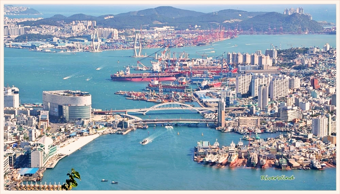 부산 북항 ,남항 전경