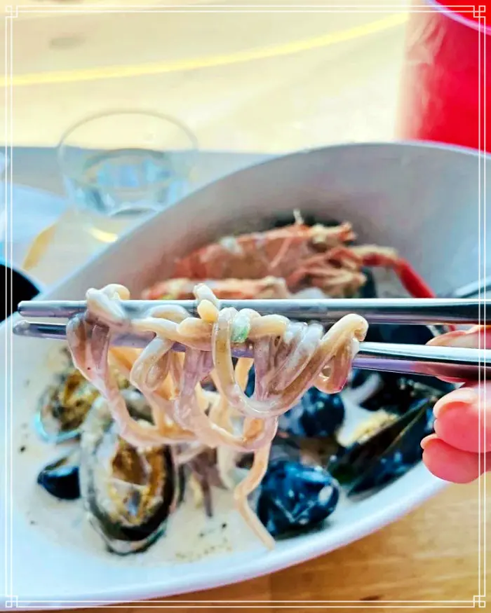 제주, 서귀포, 위미항 맛집 몸, 모자반, 퓨전 해물 짬뽕, 피자