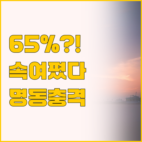 명동 신축 라임스테이 vs 르서울호텔..