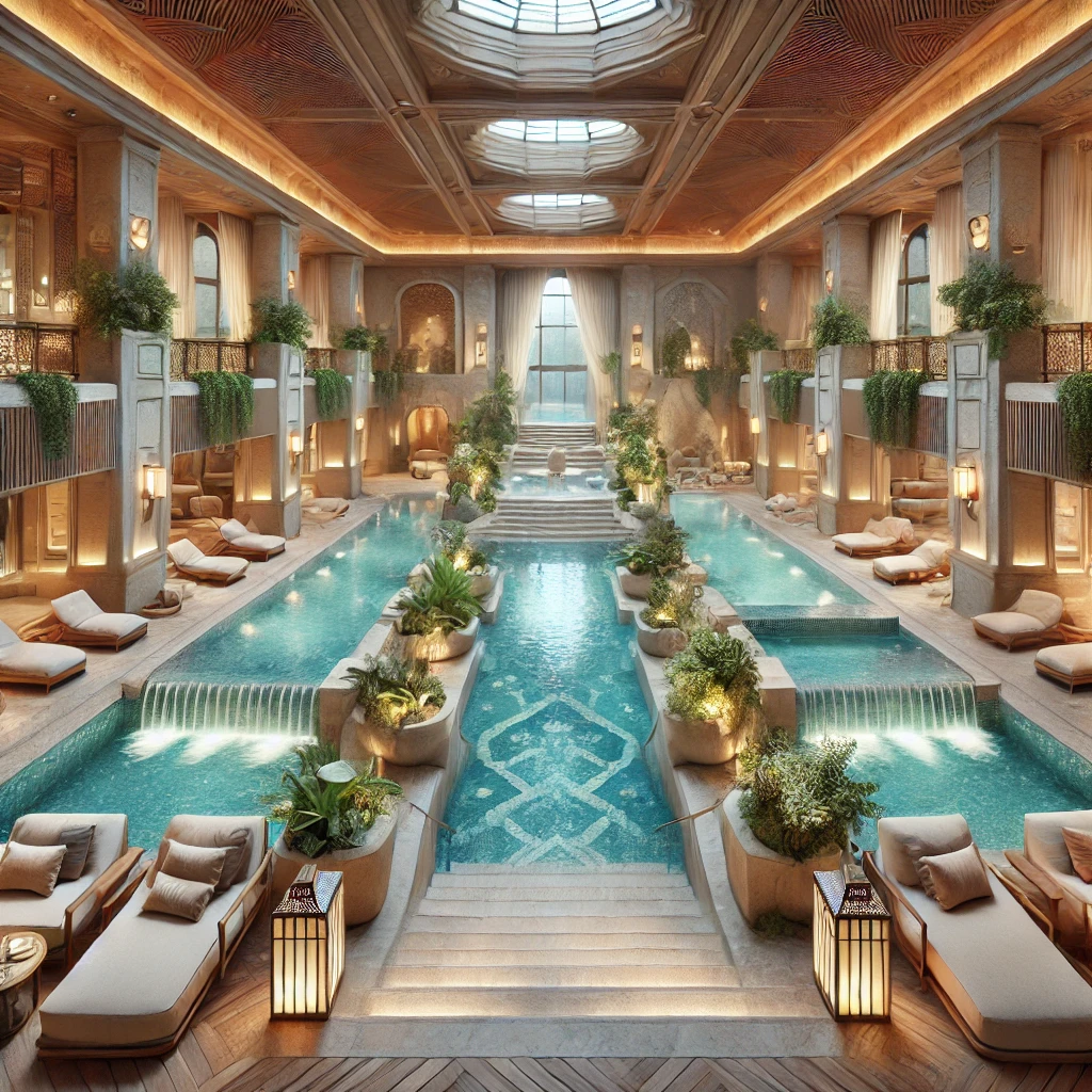 실내 스파 이미지