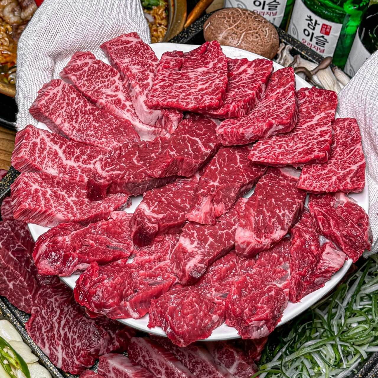 THE 맛있는 녀석들 518회 고고데이 특집 서울 삼전동 한우구이 정육식당 부농정육식당