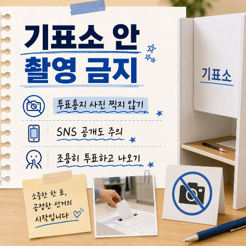 지방선거 일정 및 투표장소 확인