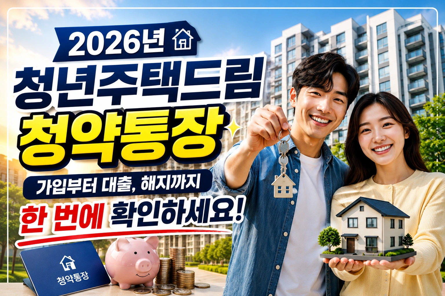 2026년 청년주택드림청약통장 가입부터 대출, 해지까지 한 번에 확인하세요