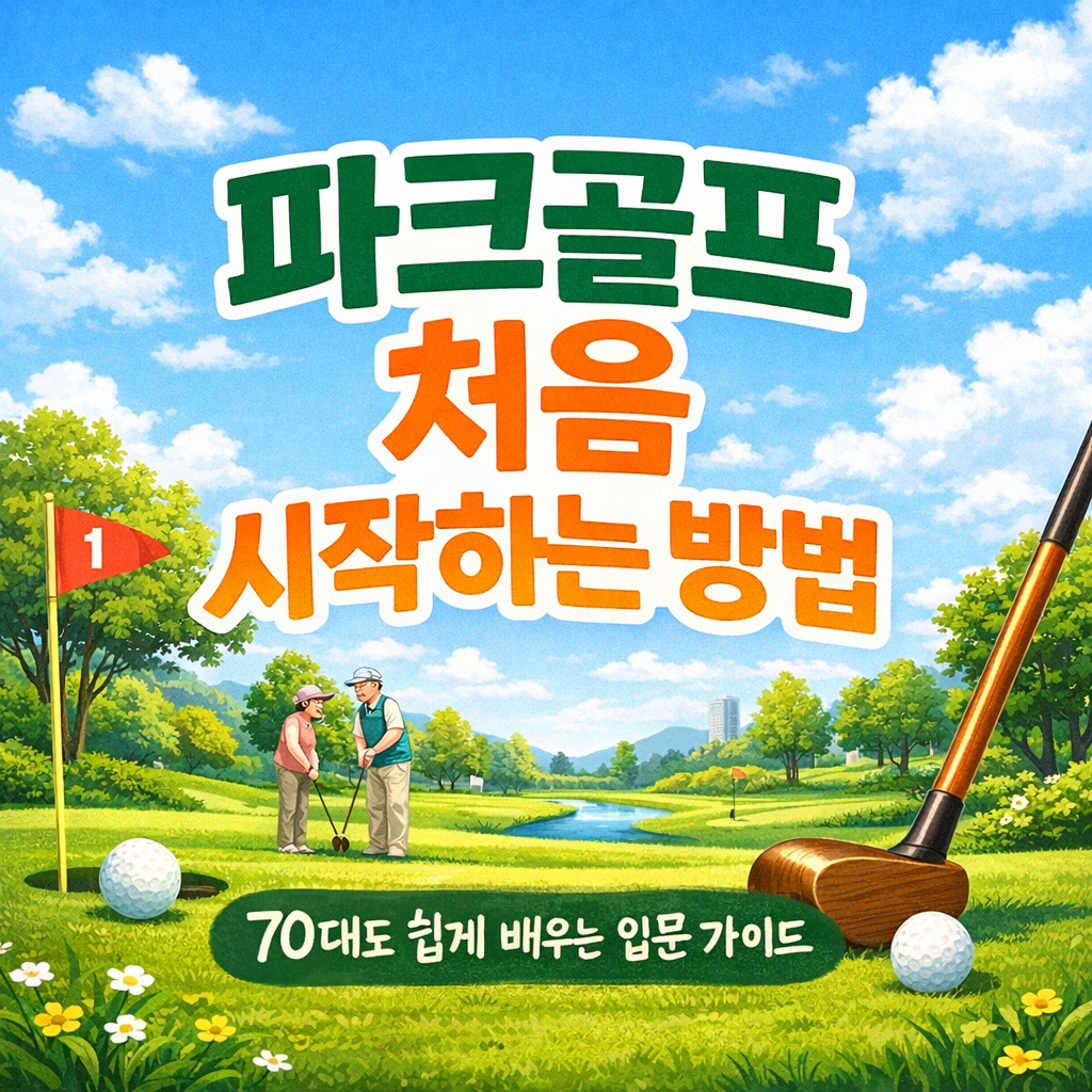 파크골프 처음 시작하는 방법｜70대도 쉽게 배우는 입문 가이드